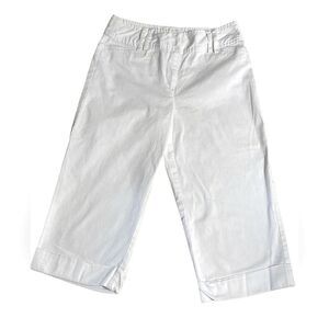 Dalia Collection White Pants Size 4